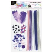 zestaw kreatywny 120 elementów Kidea