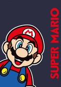 Koc dla dzieci polarowy 100X140 Super Mario