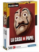 Clementoni Puzzle 500 elementów HQC La Casa De Papel Dom z papieru