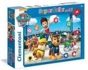 PUZZLE 24 ELEMENTY MAXI SUPER KOLOR PSI PATROL
