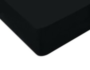 Prześcieradło Jersey 170/180 x200 z gumką czarne