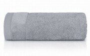 Ręcznik łazienkowy 50x90 do użytku codziennego Vito do twarzy, do włosów jasno szary