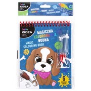 Magiczna wielorazowa kolorowanka wodna Pieski