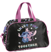 Torba na ramię na basen WF czarna Stitch