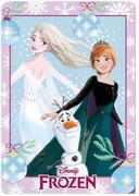 Koc dla dzieci polarowy 100X140 Kraina lodu Frozen Anna Elza Olaf