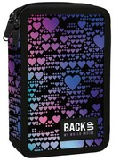 Piórnik z wyposażeniem dwukomorowy BackUp