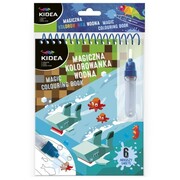 Magiczna wielorazowa kolorowanka wodna