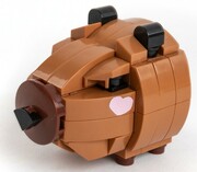 Klocki Snapets kapibara brązowa Kidea Kapibara