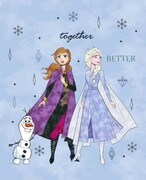 Koc dla dzieci coral Frozen Kraina Lodu 130x160