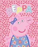 Koc dla dzieci Świnka Peppa 130x160