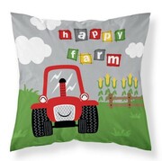 Poszewka 40x40 bawełniana traktorek