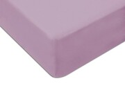 Prześcieradło Jersey 120x200 z gumką wrzosowe