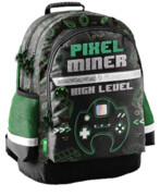 PLECAK SZKOLNY lekki pixele level