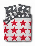 Pościel 220x200 bawełniana Komplet gwiazdy