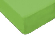 Prześcieradło Jersey 170/180 x200 z gumką zielone