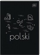 Zeszyt tematyczny brulion Język polski A5 80k linia + ściąga