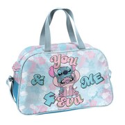 Torba sportowa na ramię na basen WF Stitch błękit