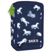Piórnik potrójny z wyposażeniem BackUp Konie