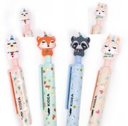 6x długopis wymazywalny zwierzątka