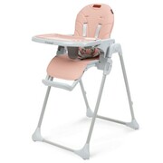 Bezpieczne krzesełko do karmienia BENO różowe