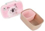 Śniadaniówka BACKUP KOT z ruchomą przegroda