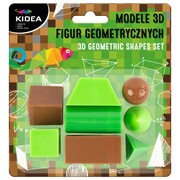 Modele 3D figur geometrycznych na matematykę