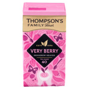 Thompson's Family Very Berry herbata owocowa ekspresowa 40szt