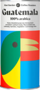 Kiwi Garden GUATEMALA Kawa ziarnista 100% Arabica 200g puszka