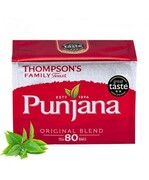 Thompson's Family Punjana herbata czarna ekspresowa 80szt Angielska