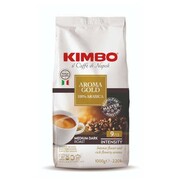 Kimbo Aroma Gold 1kg kawa ziarnista nowe opakowanie