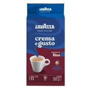 Lavazza Crema e Gusto Ricco - kawa mielona 250g nowe opakowanie