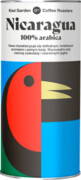Kiwi Garden Nicaragua Kawa ziarnista 100% Arabica 200g puszka