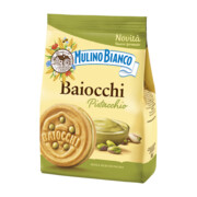 Mulino Bianco Baiocchi Pistacchio - włoskie ciastka 240g