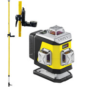 Nivel System CL4R Multilaser z wiÄ zkÄ czerwonÄ + tyczka rozporowa LP-36 () Nivel System