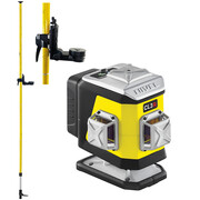 Multilaser z wiÄ zkÄ czerwonÄ Nivel System CL3R + tyczka rozporowa LP-36 Nivel System