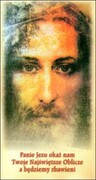 Obrazek Twarz Jezusa z Całunu (bez modlitwy) - 63336