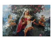 Puzzle Matka Boża z Dzieciątkiem 20x13cm 40 elementów - 56833