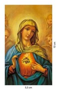 Obrazek Serce Matki Bożej. Akt oddania się Niepokalanemu Sercu Maryi: Maryjo,... - ! - 06241
