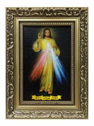 Obraz 10x15cm Jezu Ufam Tobie rama ornamentowa - 21330