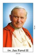 Obrazek św. Jan Paweł II. Modlitwa o wyproszenie łask - 03222