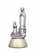 Figurka samoprzylepna Matka Boża Lourdes h5cm metalowa - 55418
