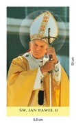 Obrazek św. Jan Paweł II. Modlitwa o wyproszenie łask: Św. Janie Pawle II... - ! - 06236