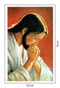 Obrazek Jezus modlący się. Potem wyszedł i udał się,... - 07158