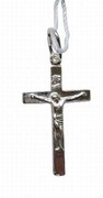 Krzyżyk srebrny prosty 0,8g - 23440