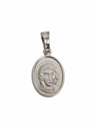 Medalik srebrny Czarna Madonna owal 1,6g - 16532