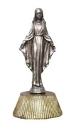 Figurka samoprzylepna Matka Boża Niepokalana metalowa h5cm - 36449