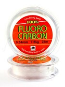 Fluorocarbon przyponowy made in Japan 0,34mm 7,8kg 25m