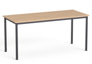 Biurko systemowe Sove Desk&MIX z nogą okrągłą