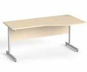 Biurko prawe Sove SV-29 1600 × 700/800 mm z przelotką