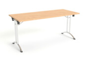 Stół składany SS-2 Wuteh 160 × 70 cm – stelaż chromowany